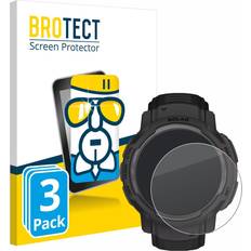 Brotect Glass Screen Film for Garmin Instinct Crossover Solar 3 Pack Glass-Foil 9H [Scratch Resistant, High Clarity]