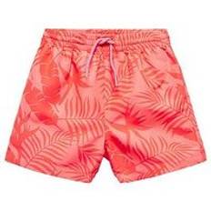 12-18M Swim Shorts Mango Younger Boys Leaf Print Swimming Shorts Bright Red, Bright Red, 18-36 Months 18-36 MONTHS