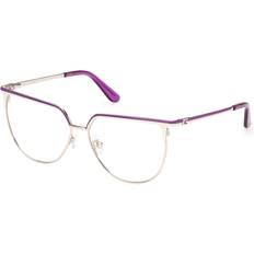 Glasögon & Läsglasögon Guess GU50147 083 Optiska Bågar Metall Violett