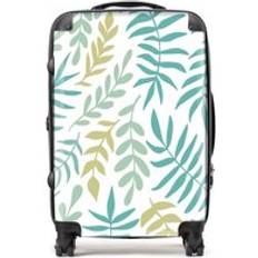Luggage Warren Reed Leafs And Branches Suitcase Green