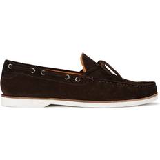 Kurt Geiger Boat Shoes Kurt Geiger Kurt Geiger Men's Boat Shoe Beige Suede Leather Venice