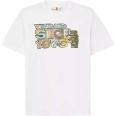 Timberland Unisex T-shirts Timberland Adult "Since 73" Graphic T-Shirt White