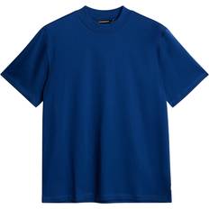 J.Lindeberg Herre T-skjorter J.Lindeberg Ace Mock Neck T-Shirt Estate Blue