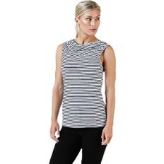 Linne Linnen Marine Pescara Tank Top Blue/White