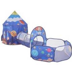 Paw Patrol Play Tent Living and Home Aerospace Play Tent with Play Tunnel, Ball Pit Blue Size