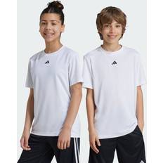 Adidas T-shirts Children's Clothing adidas Train Essentials Logo Regular Fit T-Shirt White Black 13-14Y
