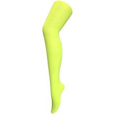 Yellow Tights Sock Snob One Size, Neon Yellow Ladies denier bright coloured opaque neon tights