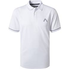 Tennis - Weiß Poloshirts Alberto Golf Herren Polo-Shirts weiß