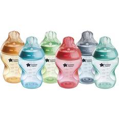 Tommee Tippee Baby Bottles & Tableware Tommee Tippee Natural Start Anti-Colic Baby Bottle, 260ml, 0 months, Slow Flow Breast-Like Teat for a Natural Latch, Anti-Colic Valve