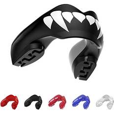 White Martial Arts Protection SAFE JAWZ Re-mouldable Gum Shield Mouthguard