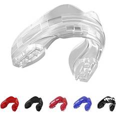 White Martial Arts Protection SAFE JAWZ Re-mouldable Gum Shield Mouthguard