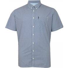 Ben Sherman 4XL Shirts Ben Sherman Big Signature Gingham Button Down Collar Cotton