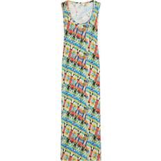 Mads Nørgaard Klänningar Mads Nørgaard Copenhagen 2x2 Cotton AOP Ama Dress Dam Maxiklänningar