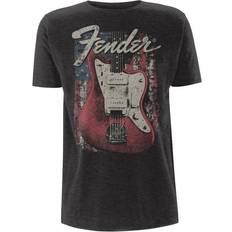 Fender Electric Guitars Rock Official Tee T-Shirt Mens Unisex Black