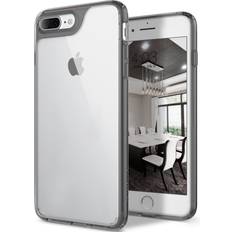 Waterfall Skal till Apple iPhone 7 Plus Grå TheMobileStore iPhone 7 Plus tillbehör