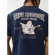 True Religion Vintage Flock T Shirt - Blue