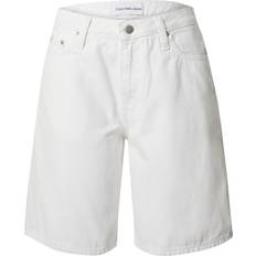 Calvin Klein White Trousers & Shorts Calvin Klein Shorts white denim