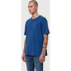 Nudie Jeans T-shirts Nudie Jeans Herren T-Shirt "UNO Everyday Tee" azure blau