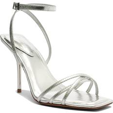 Tessuto Sandali con tacco Schutz Amelia Sandal - Metallic Silver