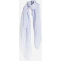 Linen Scarfs H&M & Linen Scarf Blue 67x33