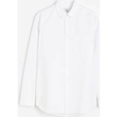 H&M Shirts H&M & Regular Fit Oxford Shirt White