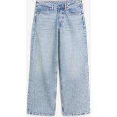 Jeans H&M & Baggy Wide Low Jeans Blue