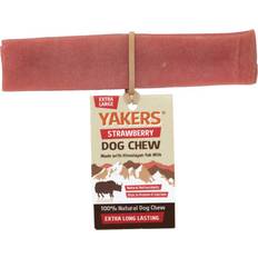 YAKERS strawberry extra large dog chew