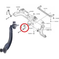 Febest Koppelstange RENAULT,NISSAN NSL-NM2 54525AX600,54525BC01A,54525ED500 Pendelstütze,Stabistange,Stabilisatorstange,Stabistrebe,Stabilisatorstrebe
