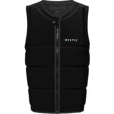 Mystic 2024 Mens Brand Front Zip Wake Impact Vest Black