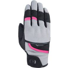 Oxford Brisbane Ladies Textile Gloves Grey Pink Black Woman