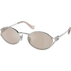 Miu Miu Unisex Solbriller Miu Miu Uld Stilfulde Sole Sneakers - Grå