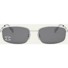 Celine Dame Solbriller Celine Sonnenbrille CL000475 - Silber/Grau