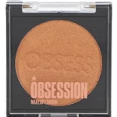 Makeup Makeup Revolution Obsession, Eyeshadow Powder, E166, Gold Coast, 2 g For Women