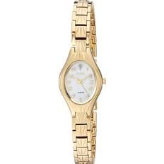 Adult Wrist Watches Accutime Elgin EG9759 Analog Display Analog Gold