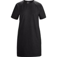 Arc'teryx Dresses Arc'teryx Momenta Dress Women's Versatile Dress in Stretch Cotton Blend Black Heather