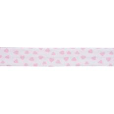 Ribbons, Tapes & Trims 20mm love hearts cotton bias binding tape essential trimmings