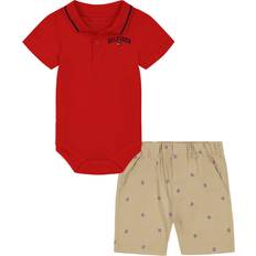 Tommy Hilfiger Other Sets Children's Clothing Tommy Hilfiger Baby's Tipped Polo Bodysuit & Printed Twill Shorts Set 2-piece - Assorted