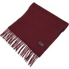 Scarfs Hickey Freeman Solid 100% Italian Cashmere Scarf for Men – Ultra-Soft Men’s Winter Scarves, 72-Inches x 12-Inches, Bordeaux, by Hickey Freeman