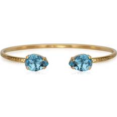 Akvamarin Armband Caroline Svedbom Petite Drop armband aquamarine
