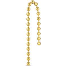 Jane Kønig Øreringe Jane Kønig Gold Atomic Double Chain Stud Right