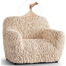 Beige Loose Armchair Covers GA.I.CO. Stretch Beige