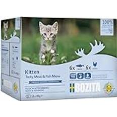 Bozita Kattmat Kattunge Kött Fisk 12x85 g