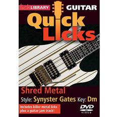 Movies Licklibrary Shred Metal Quick Licks Style: Synyster Gates; Key: Dm Lick Library Series DVD Written by Andy James by Woodwind & Brasswind