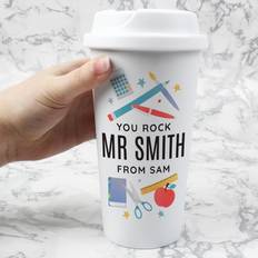 Personalised Memento Company Personalised Teachers Insulated Eco Travel Mug