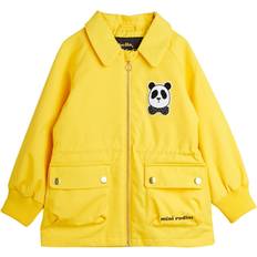 Mini Rodini Ytterkläder Barnkläder Mini Rodini Yellow Panda Jacka 128/134