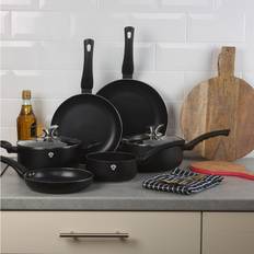 Blaumann Matt 8 Pcs Touch Cookware Set with lid