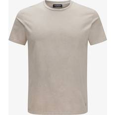 Dondup Man Short Sleeve T-Shirt - Beige