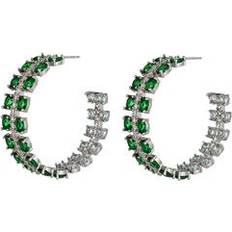 Eye Candy LA CZ Annabelle Loop Earrings