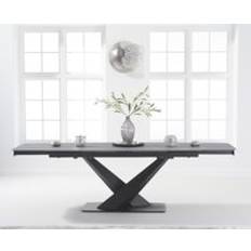 Oak Furniture Superstore Extending Jacob 180cm Stone Dining Table