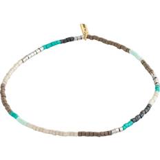 Pilgrim Armbänder Pilgrim Alison Armband - Gold/Taupe/Jade/Perlweiß